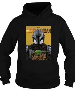 Official The Mandalorian Boba Fett And Baby Yoda Hoodie-SL