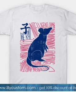 The Rat Shio Chinese Zodiac Sign T-Shirt SN