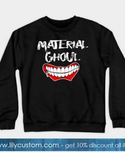 Top Fun Material Ghoul Halloween Sweatshirt-SL