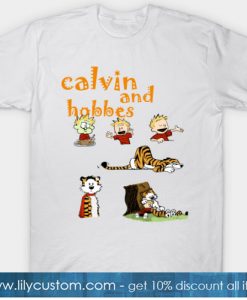 calvin and hobbes T-Shirt-SL