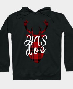 his doe matching christmas Hoodie-SL