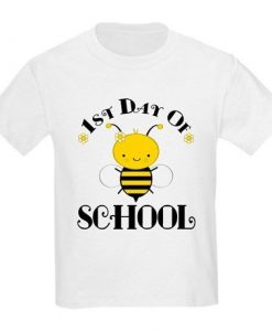 1st Day Of School Honey Bee T-Shirt