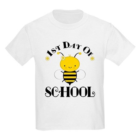 1st Day Of School Honey Bee T-Shirt