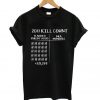 2017 Kill Count T shirt