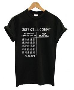 2017 Kill Count T shirt