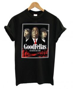 3Forty Inc. Mens Tupac Biggie Eazy-E Goodfellas T shirt