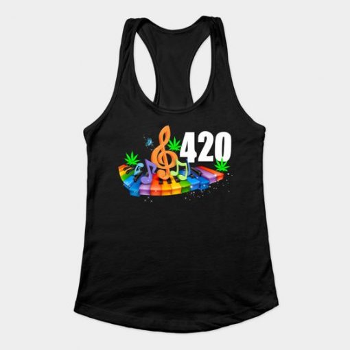 420 weed tank top