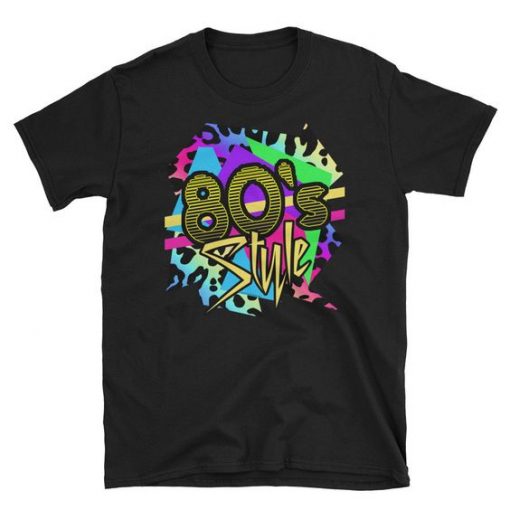 80’s Style Colorful tshirt