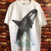 90s Dolphin White T-Shirt