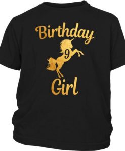 9th-Birthday-Girl-Gold-T-Shirt-