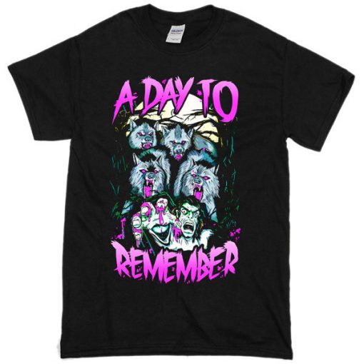 A Day To Remember Wolf T shirt