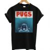 A Pugs Jaws Shark T shirt