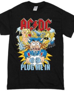 AC DC Unplugged T shirt