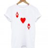 Ace of Heart Halloween Costume T shirt