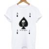 Ace of Spades Mens White T shirt