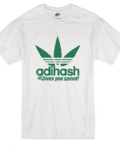 Adihash Rastafarian Gives You Speed T shirt