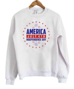 America July 4th Independence Day Sweatshirt