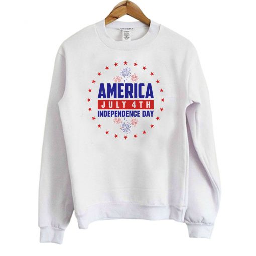 America July 4th Independence Day Sweatshirt