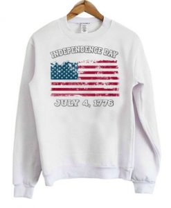 American Flag Independence Day Sweatshirt