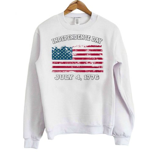 American Flag Independence Day Sweatshirt