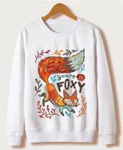 Animal Fox Print Sweatshirt