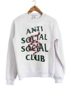 Anti Social Social Club Snakes Sweatshirt