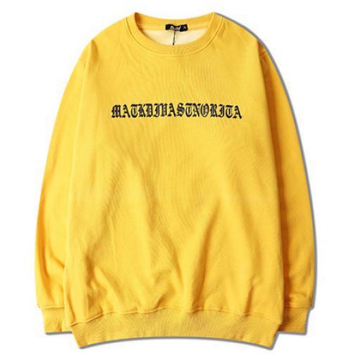 Ariana Grande Yellow Sweatshirt