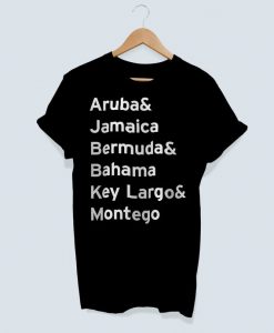 Aruba Jamaica Beach t shirt NA