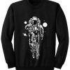 Astro Bike Space Sweatshirt