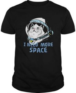 Astronaut Space Cat T Shirt