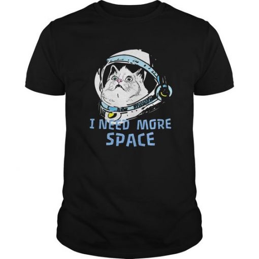 Astronaut Space Cat T Shirt