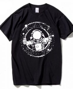 Astronout black t-shirt