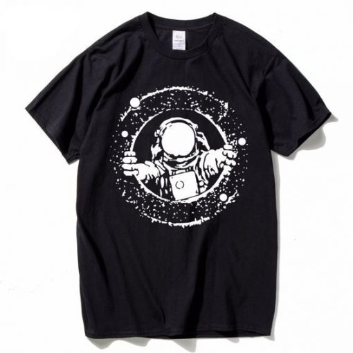 Astronout black t-shirt