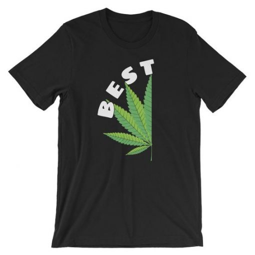 Best Half Pot Leaf Tshirt