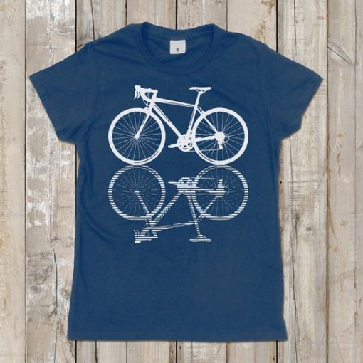 Bicycle And Shadow T-shirt