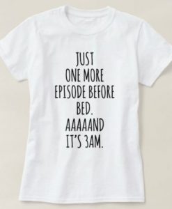 Binge Watching Addict Funny Pajama T-Shirt