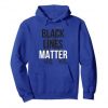 Black Lines Matter Hoodie