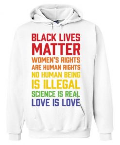 Black Lives Matter List Hoodie