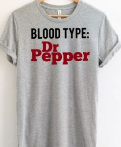 Blood Type Dr Pepper T-shirt