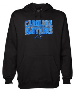 Blue Carolina Panthers Black Hoodie