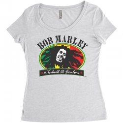 Bob Marley Triblend Scoop T-Shirt