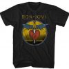 Bon Jovi Heart and Dagger T-Shirt