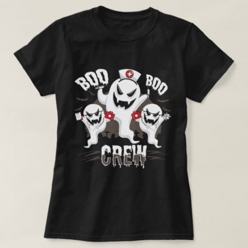 Boo Nurse Doctor T Shirt