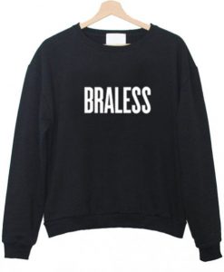 Braless Sweatshirt