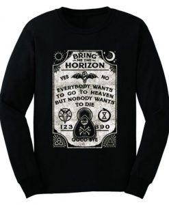 Bring Me The Horizon Lyrics Sweatshirt