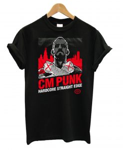 CM PUNK Black T shirt