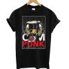 CM PUNK STRAIGHT EDGE WRESTLING Black T shirt