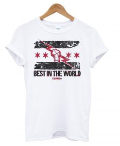 CM Punk Best In The World White T shirt