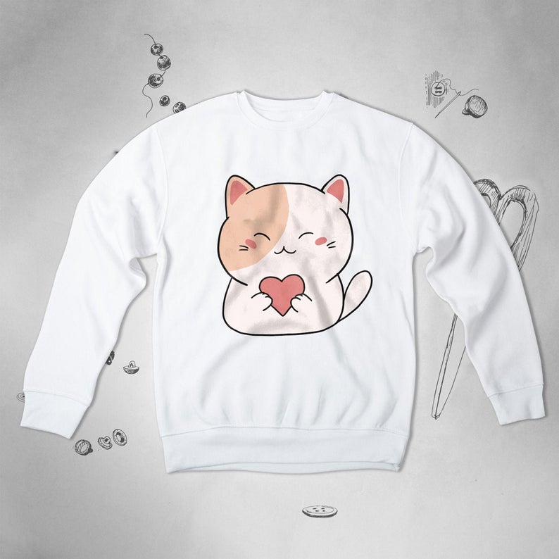 Cat sweatshirt NA