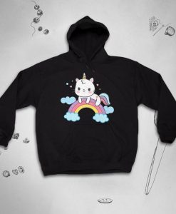 Cat unicorn hoodie NA